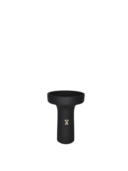 Alpha Bowl Strike Black Matte Hookah Bowl