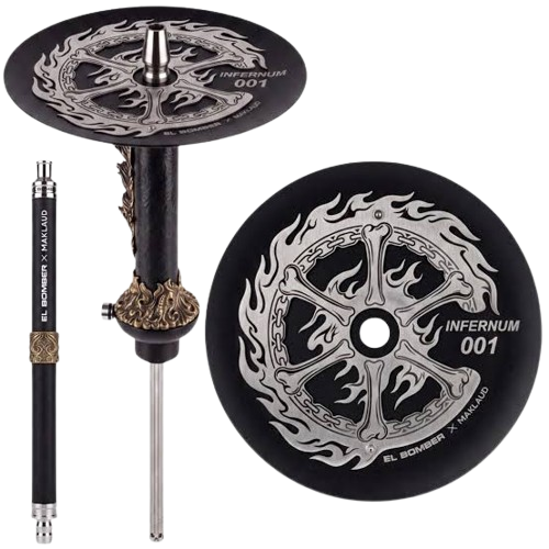 Maklaud x El Bomber Infernum Shisha – Limited to 333 Pieces